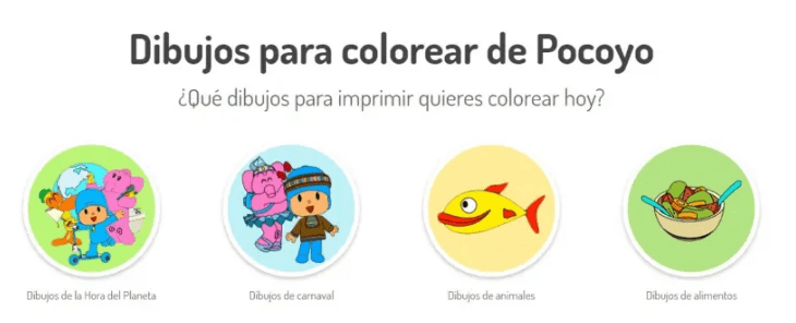 Webs para descargar plantillas para colorear en Infantil y Primaria