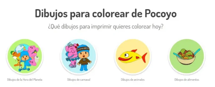 Webs para descargar plantillas para colorear en Infantil y Primaria